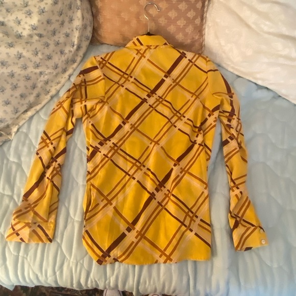 Retro looking plaid top from forever 21 - Picture 3 of 3